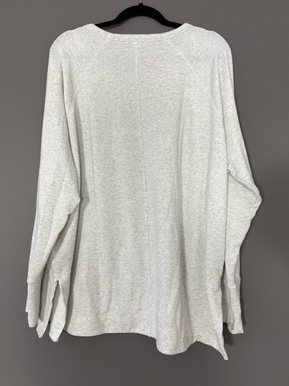 Athleta Coaster Luxe Recover CYA Sweatshirt Oversized Sweater 2X Cream - Picture 4 of 11